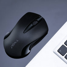 Load image into Gallery viewer, T-WOLF Q2 3-Buttons 1200 DPI 2.4GHz Wireless Mouse, Black, White, Pink
