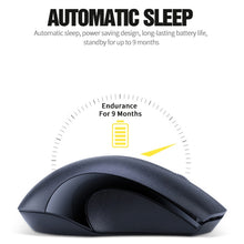 Load image into Gallery viewer, T-WOLF Q2 3-Buttons 1200 DPI 2.4GHz Wireless Mouse, Black, White, Pink