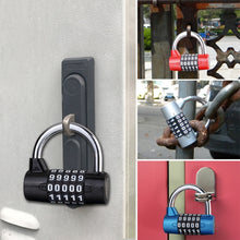 Load image into Gallery viewer, Large 5 Digit Combination Gym Cabinets Password Lock Tool Box Door Padlock, 5 Digit (Blue), 5 Digit (Red), 5 Digit (Black), 5 Digit (Silver)
