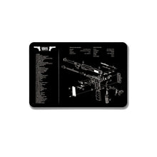 Load image into Gallery viewer, 2 PCS Heat Transfer Non-Slip Single-Sided Office Gaming Mouse Pad, 2mm, 3mm, 4mm, 5mm