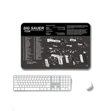Load image into Gallery viewer, 2 PCS Heat Transfer Non-Slip Single-Sided Office Gaming Mouse Pad, 2mm, 3mm, 4mm, 5mm
