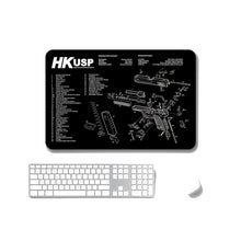 Load image into Gallery viewer, 2 PCS Heat Transfer Non-Slip Single-Sided Office Gaming Mouse Pad, 2mm, 3mm, 4mm, 5mm