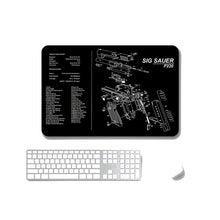 Load image into Gallery viewer, 2 PCS Heat Transfer Non-Slip Single-Sided Office Gaming Mouse Pad, 2mm, 3mm, 4mm, 5mm