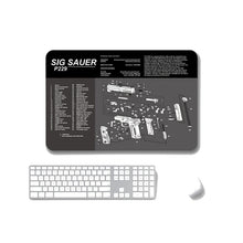Load image into Gallery viewer, 2 PCS Heat Transfer Non-Slip Single-Sided Office Gaming Mouse Pad, 2mm, 3mm, 4mm, 5mm