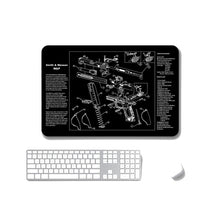 Load image into Gallery viewer, 2 PCS Heat Transfer Non-Slip Single-Sided Office Gaming Mouse Pad, 2mm, 3mm, 4mm, 5mm