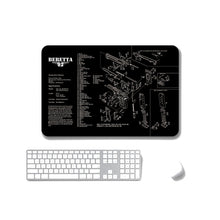 Load image into Gallery viewer, 2 PCS Heat Transfer Non-Slip Single-Sided Office Gaming Mouse Pad, 2mm, 3mm, 4mm, 5mm