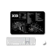 Load image into Gallery viewer, 2 PCS Heat Transfer Non-Slip Single-Sided Office Gaming Mouse Pad, 2mm, 3mm, 4mm, 5mm