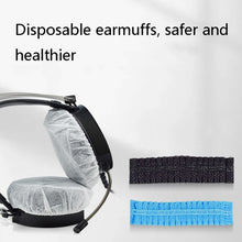 Load image into Gallery viewer, 50 Pairs Earphone Disposable Dust Cover Game Headset Non-Woven Protective Cover, 50 Pairs of Independent (Black), 50 Pairs of Independent (Blue)