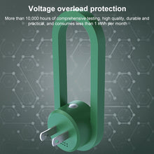 Load image into Gallery viewer, TS-06-13 Ultrasonic Mosquito Repellent Electronic Night Light Mosquito Repellent US Plug, Black, White, Green