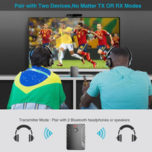 Load image into Gallery viewer, T19 Bluetooth 5.0 Audio Transmitter Receiver Call Three-in-one TV Computer Dual Transmitter Adapter
