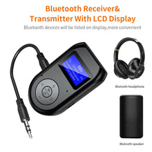 Load image into Gallery viewer, Bluetooth 5.0 Audio Launch Reception Call Three-In-One TV Computer Game Music Bluetooth Adapter
