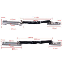 Load image into Gallery viewer, Thickened Anti-Theft Chain Stainless Steel Door Bolts Hotel Room Door Chain Buckle, Specification: Large (Black), Large (Silver), Large (Gold), Large (Red Bronze), Large (Green Bronze), Medium (Stainless Steel Color), Large (Black)