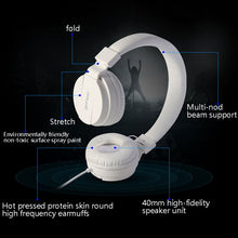 Load image into Gallery viewer, Gorsun GS-778 Mobile Phone Music Headset Wired Laptop Children Headphones, White, Yellow, Blue, Black, Orange, Rose Red