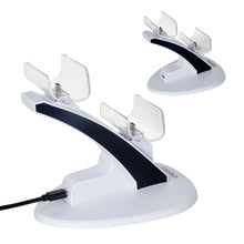 Load image into Gallery viewer, OIVO IV-P5234 Gamepad Aircraft Two-Seater Charger For PS5, White, Black