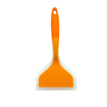 Load image into Gallery viewer, Silicone Nonstick Spatula Wide Mouth Steak Pizza Spatula Kitchen Tool, Green + Green, Pink + Green, Blue + Pink, Orange + Orange