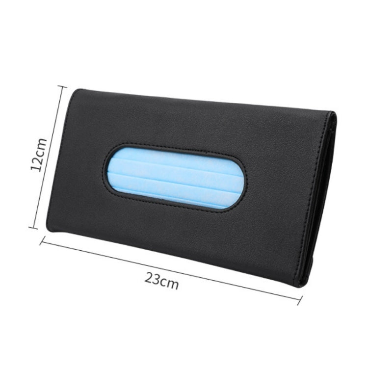 Car Hanging Type Tissue Box Sun Visor Seat Back Sunroof Storage Box