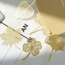 Load image into Gallery viewer, Copper Metal Hollow Bookmarks Style Random Delivery, Metal Hollow