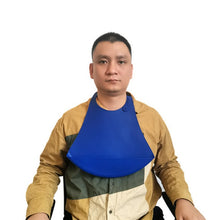 Load image into Gallery viewer, Yanxiang Elderly Eat Silicone Waterproof Bib Adult Widened Disposable Saliva Pocket, Silicone Waterproof Bib