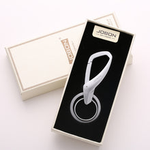 Load image into Gallery viewer, JOBON ZB-197 Car Waist Hanging Keychain Double Ring Metal Keychain, ZB-197