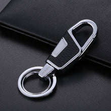 Load image into Gallery viewer, JOBON ZB-6611 Car Keychain Men Waist Hanging Keychain Simple Key Rings, ZB-6611