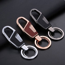Load image into Gallery viewer, JOBON ZB-6611 Car Keychain Men Waist Hanging Keychain Simple Key Rings, ZB-6611