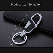 Load image into Gallery viewer, JOBON ZB-6611 Car Keychain Men Waist Hanging Keychain Simple Key Rings, ZB-6611