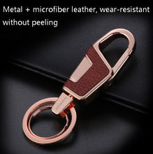 Load image into Gallery viewer, JOBON ZB-6611 Car Keychain Men Waist Hanging Keychain Simple Key Rings, ZB-6611