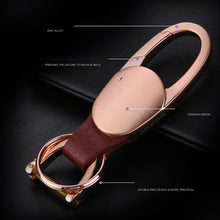 Load image into Gallery viewer, JOBON ZB-167A Horseshoe Car Keychain Men Metal Waist Hanging Keychain, ZB-167A