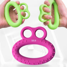 Load image into Gallery viewer, MAXSOINS MXO-DOUBLE-001 Frog Shape Finger Grip Training Device Finger Grip Ring