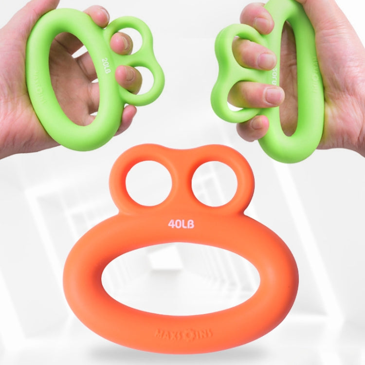 MAXSOINS MXO-DOUBLE-001 Frog Shape Finger Grip Training Device Finger Grip Ring