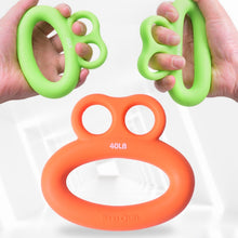 Load image into Gallery viewer, MAXSOINS MXO-DOUBLE-001 Frog Shape Finger Grip Training Device Finger Grip Ring