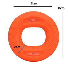 Load image into Gallery viewer, Adjustable Strength Silicone Gripper Arm Muscle Strength Rehabilitation Training Fitness Equipment, Colour: 20/30LB （Pink）