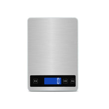 Load image into Gallery viewer, A10-1 Portable USB Kitchen Scale Household Food Baking Tea Quasi-Gram Weight Bench Scale, 5kg / 1g(White), 10kg / 1g(White), 15kg / 1g(White), 5kg / 1g(Rose Gold), 10kg / 1g(Rose Gold), 15kg / 1g(Rose Gold)