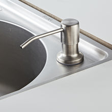 Load image into Gallery viewer, 304 Stainless Steel Sink Soap Dispenser Pump Head Extension Silicone Tube Bathroom Hand Washing Cleaning Soap Dispenser, 9508N-02 Pump Head