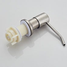 Load image into Gallery viewer, 304 Stainless Steel Sink Soap Dispenser Pump Head Extension Silicone Tube Bathroom Hand Washing Cleaning Soap Dispenser, 9508N-02 Pump Head