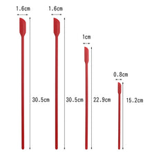 Load image into Gallery viewer, 4 in 1 Silicone Mini-Pointed Scraper Lengthening Cosmetic Bottle Scraper Jam Spatula Set, 4 in 1 Red, 4 in 1 Black, 4 in 1 Colorful, 4 in 1 Purple, 4 in 1 Green