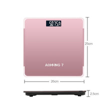 Load image into Gallery viewer, AOHANG7 Home Precision Weight Scale, Battery Version(Red), Battery Version(Rose Gold), Battery Version(Bright Black)