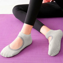 Load image into Gallery viewer, Backless Non-Slip Yoga Dance Socks Gym Indoor Floor Sports Socks