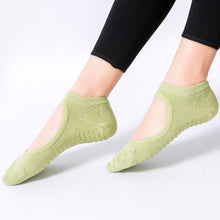Load image into Gallery viewer, Backless Non-Slip Yoga Dance Socks Gym Indoor Floor Sports Socks, 35-42