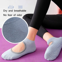 Load image into Gallery viewer, Backless Non-Slip Yoga Dance Socks Gym Indoor Floor Sports Socks