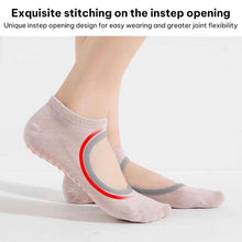 Load image into Gallery viewer, Backless Non-Slip Yoga Dance Socks Gym Indoor Floor Sports Socks, 35-42