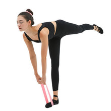 Load image into Gallery viewer, Latex Yoga Stretch Elastic Belt Hip Squat Resistance Band, Specification: 1500x150x0.35mm (Pure Cherry Pink), 1500x150x0.35mm (Pure Blue), 1500x150x0.35mm (Pure Purple)