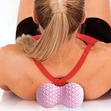 Load image into Gallery viewer, AMYUP Massage Plantar Fascia Ball Cervical Acupoint Deep Muscle Relaxation Peanut Ball, Pink, Blue