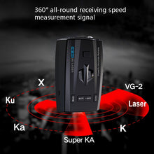 Load image into Gallery viewer, RAD1000 Car Laser Radar Speedometer Car Mobile Speed Radar Electronic Dog, RAD1000