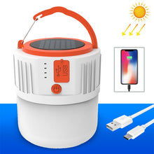 Load image into Gallery viewer, Solar LED Bulb Light Household Emergency Light Mobile Night Market Lamp, Style:, V65 8W  24 LED 2 Battery, V65 8W 24 LED 2 Battery + Power Output, V65 8W 24 LED 2 Battery + Remote Control, V66 8W 42 LED 3 Battery, V66 8W 42 LED 3 Battery + Power Output...