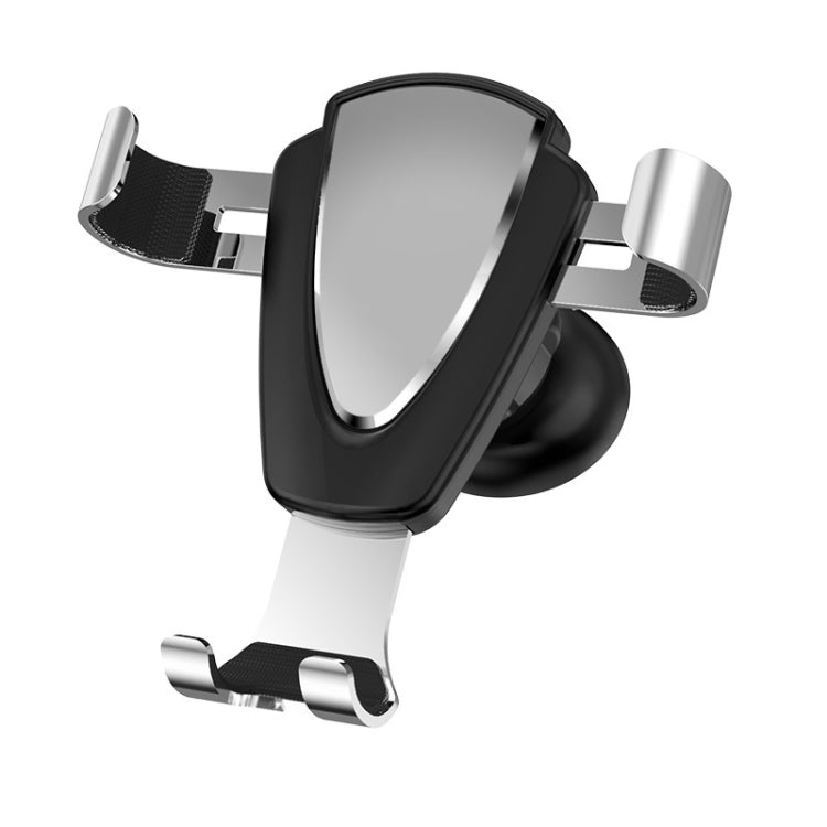 Multifunctional Mobile Phone Holder With Car Air Outlet Car Navigation Support Frame, Space Silver, Tyrant Gold, Pleasant Red, Dark Gray