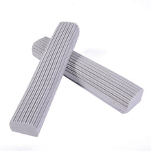 Load image into Gallery viewer, 2 PCS 28cm Half-Fold Narrow Mouth Universal Mop Sponge Tape Head Replacement Fittings, Yellow, Gray