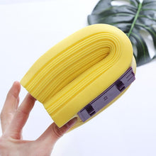 Load image into Gallery viewer, 2 PCS 28cm Half-Fold Narrow Mouth Universal Mop Sponge Tape Head Replacement Fittings, Yellow, Gray