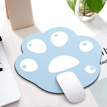 Load image into Gallery viewer, 3 PCS XH12 Cats Claw Cute Cartoon Mouse Pad, Size: 280 x 250 x 3mm, White, Aquamarine, Marble, Light Blue, Lavender, Pink, Pink Purple, Skin Color, Grayish, Blue Yellow, Blue, Bright Blue, Green, Creamy-white, Ink Green, Dark Pink, Deep Pink White     ...