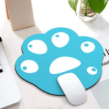 Load image into Gallery viewer, 3 PCS XH12 Cats Claw Cute Cartoon Mouse Pad, Size: 280 x 250 x 3mm, White, Aquamarine, Marble, Light Blue, Lavender, Pink, Pink Purple, Skin Color, Grayish, Blue Yellow, Blue, Bright Blue, Green, Creamy-white, Ink Green, Dark Pink, Deep Pink White     ...